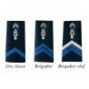 2 FOURREAUX GENDARME ADJOINT PLASTIFIE
