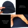BONNET BLEU BRODE TDM  - 2 BONNET BLEU BRODE TDM  - 2