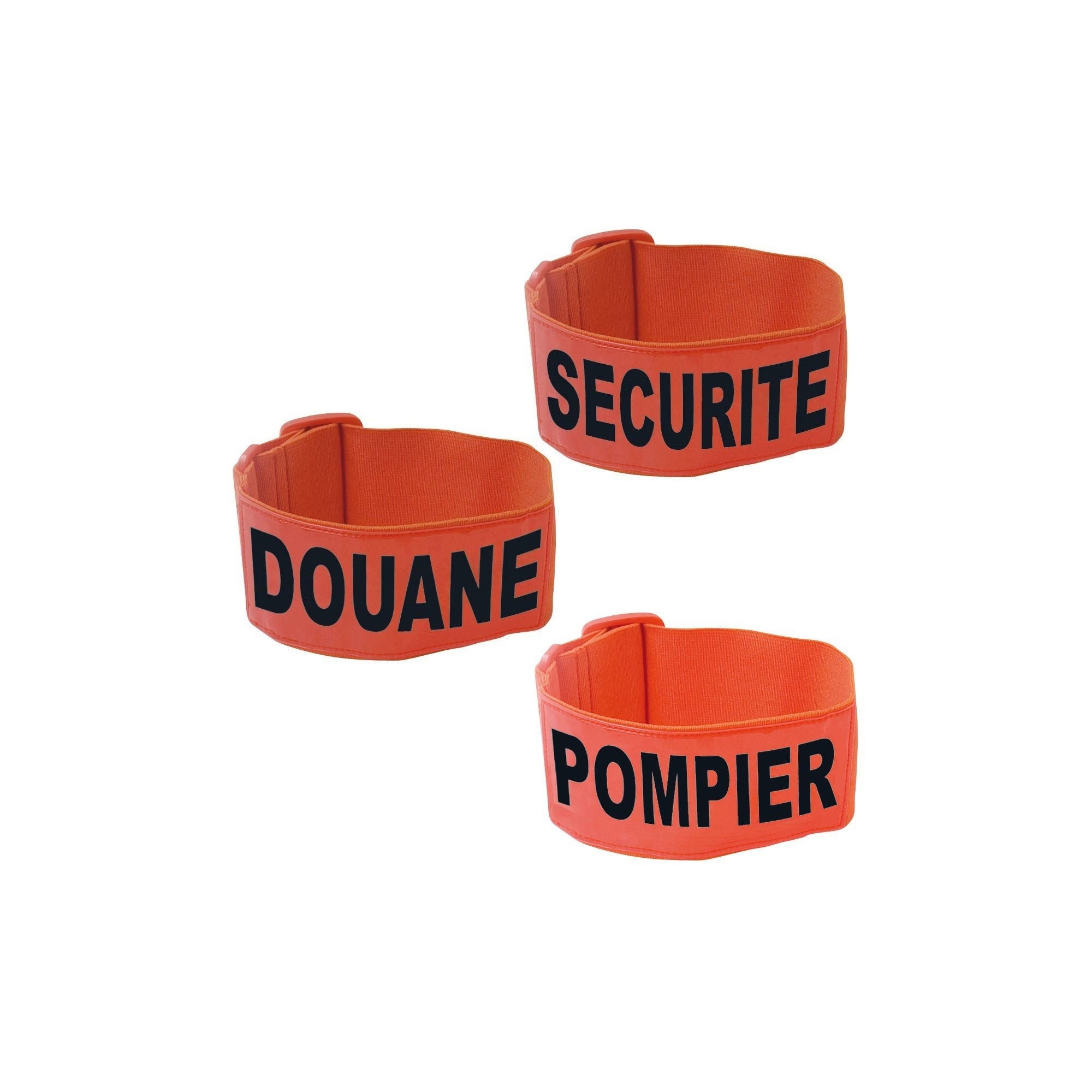 BRASSARD FLUO ORANGE  - 1