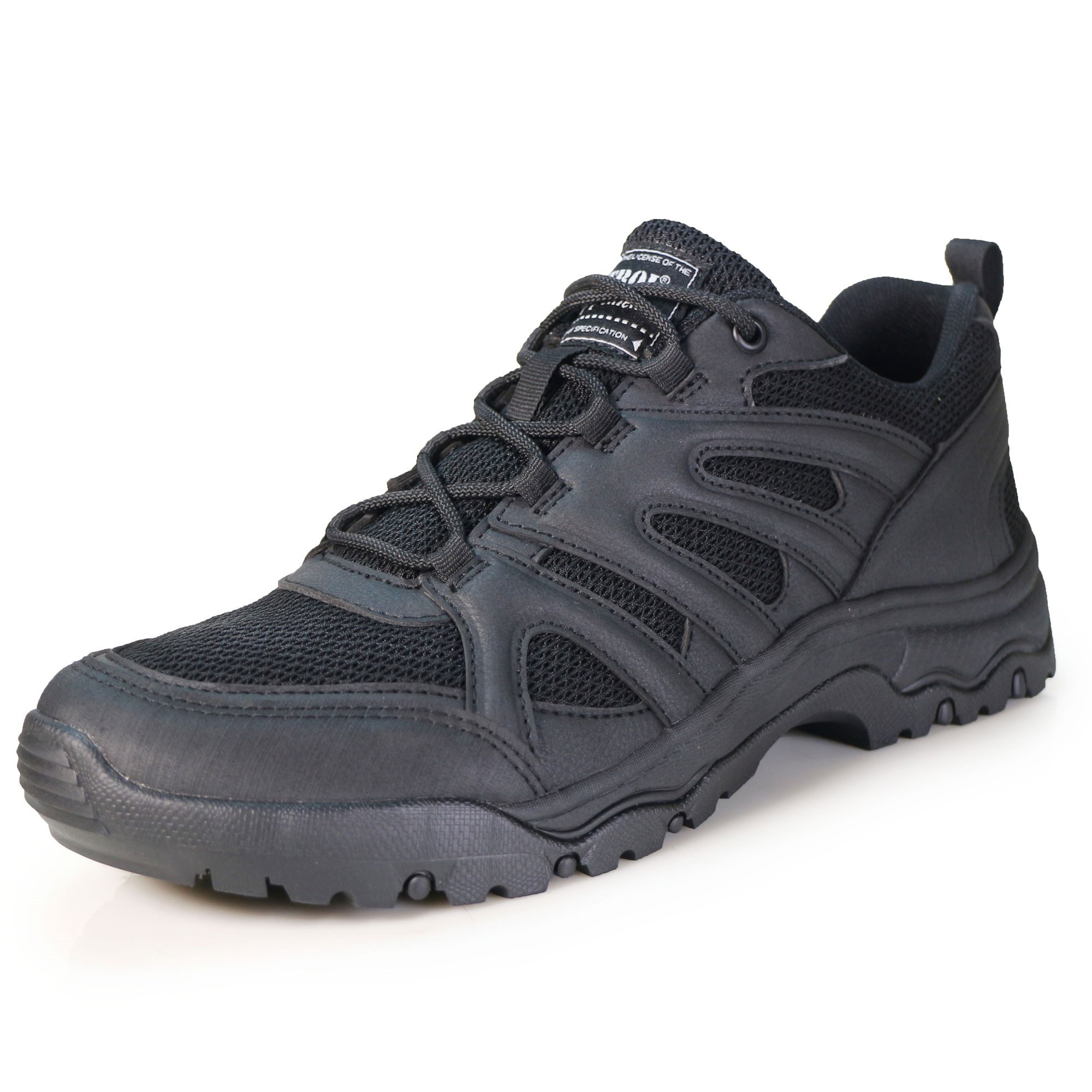 CHAUSSURES BASSES TACTICAL NOIRES  - 3 CHAUSSURES BASSES TACTICAL NOIRES  - 3