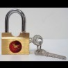 CADENAS LAITON MASSIF 40 MM  - 1 CADENAS LAITON MASSIF 40 MM  - 1