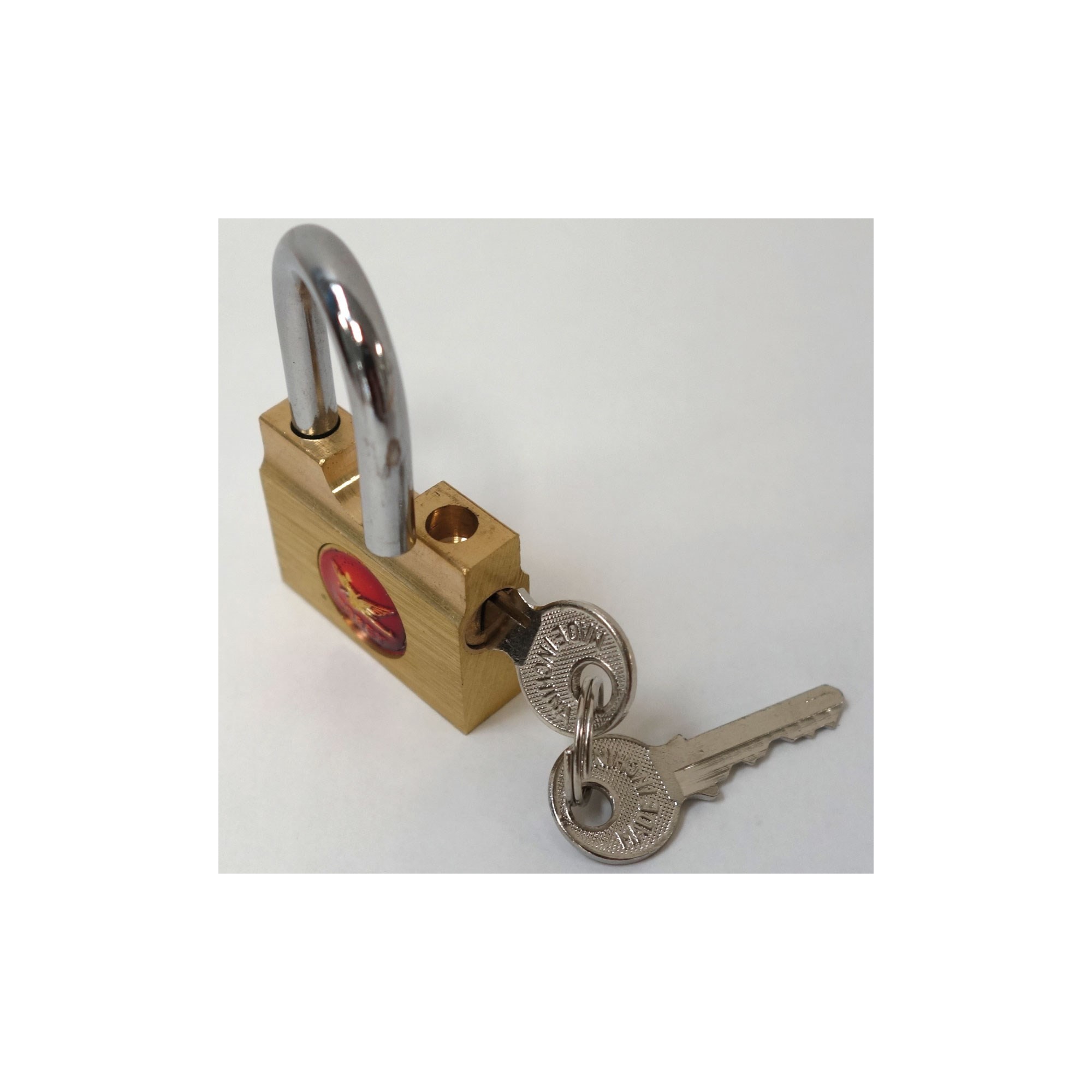 CADENAS LAITON MASSIF 40 MM  - 3 CADENAS LAITON MASSIF 40 MM  - 3