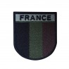ECUSSON FRANCE BASSE VISIBILITE BRODE CONTOUR NOIR  - 1 ECUSSON FRANCE BASSE VISIBILITE BRODE CONTOUR NOIR  - 1
