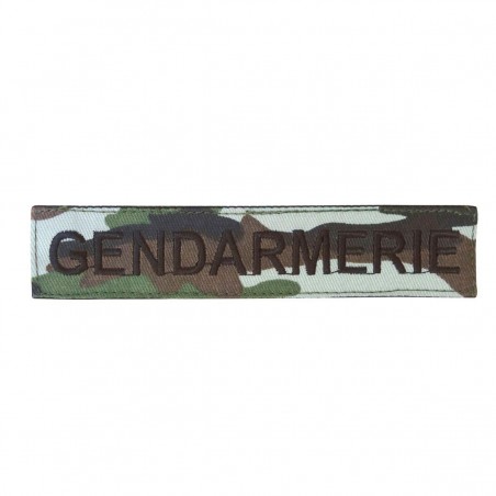 BANDE GENDARMERIE BASSE VISIBILITE CAM  - 1