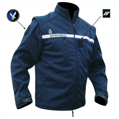 BLOUSON SOFTSHELL 2 EN 1 MANCHES AMOVIBLES  - 13