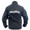 BLOUSON softshell noir flaps Sécurité  - 2 BLOUSON softshell noir flaps Sécurité  - 2