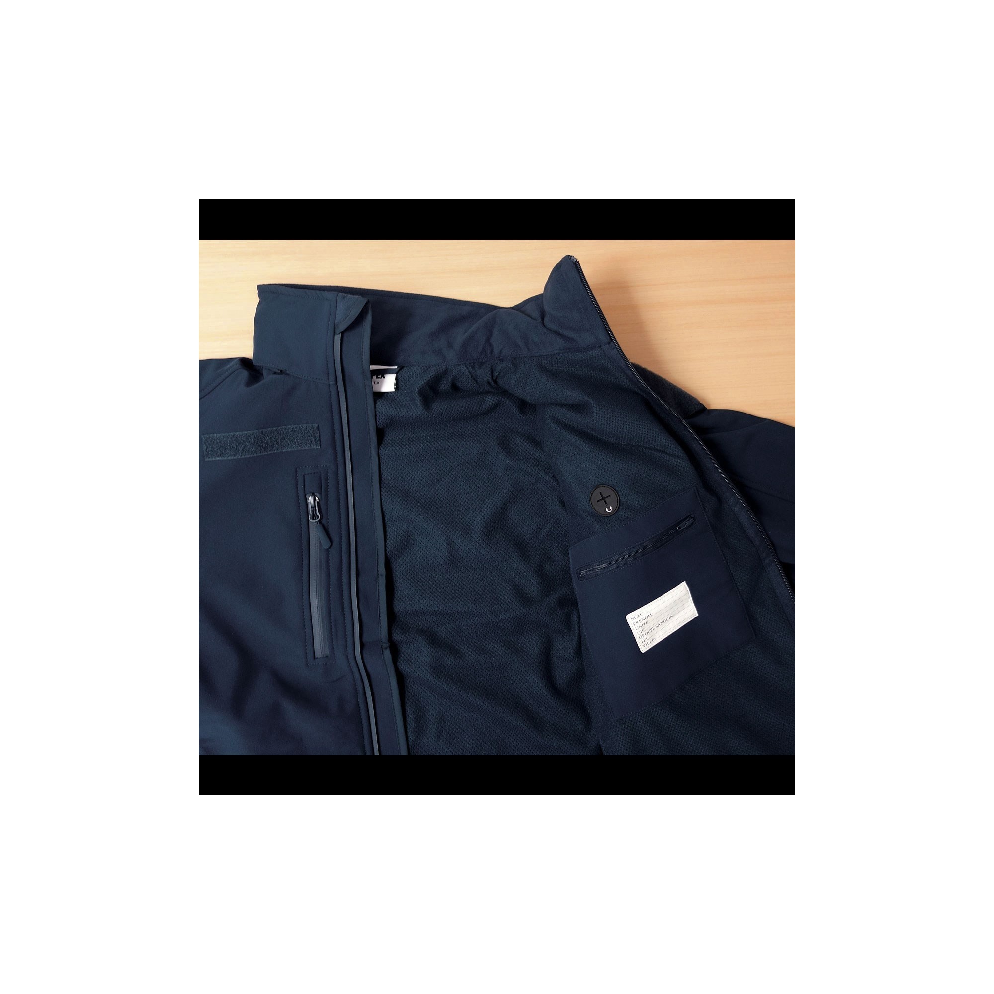 BLOUSON SOFTSHELL OPEX  BLEU MARINE TITAN 3 COUCHES  - 2 BLOUSON SOFTSHELL OPEX  BLEU MARINE TITAN 3 COUCHES  - 2