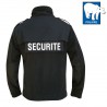 BLOUSON POLAIRE SECURITE NOIR  - 6 BLOUSON POLAIRE SECURITE NOIR  - 6