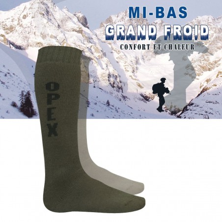 Chaussettes mi-bas grand froid Opex®