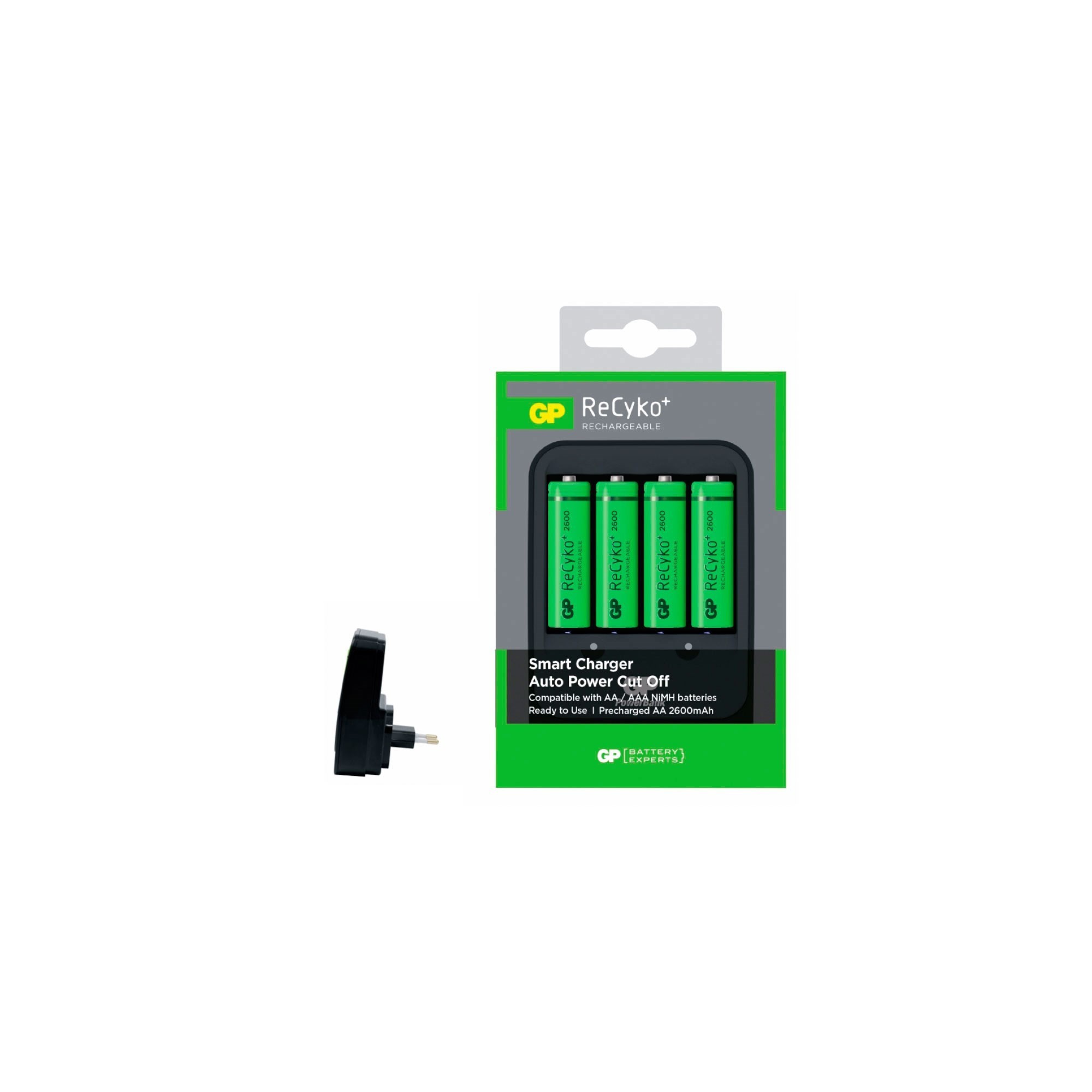 Chargeur 8H GP+4 Accus AA  - 1