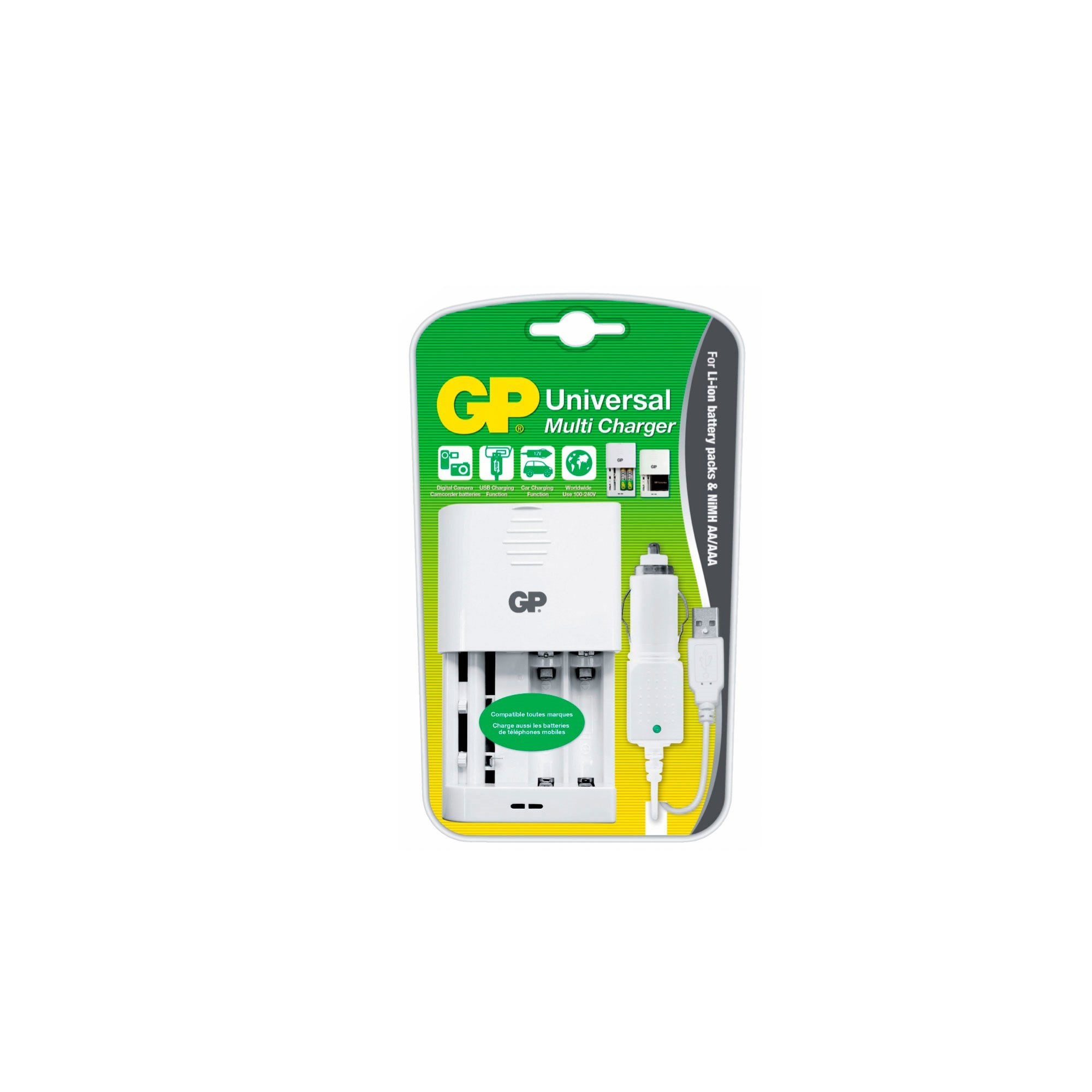 Chargeur Universel Batteries Li-ion et Accus AA/AAA Nimh  - 1