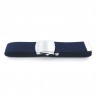 CEINTURE SANGLE BLEUE  BOUCLE ARGENT  - 1 CEINTURE SANGLE BLEUE  BOUCLE ARGENT  - 1