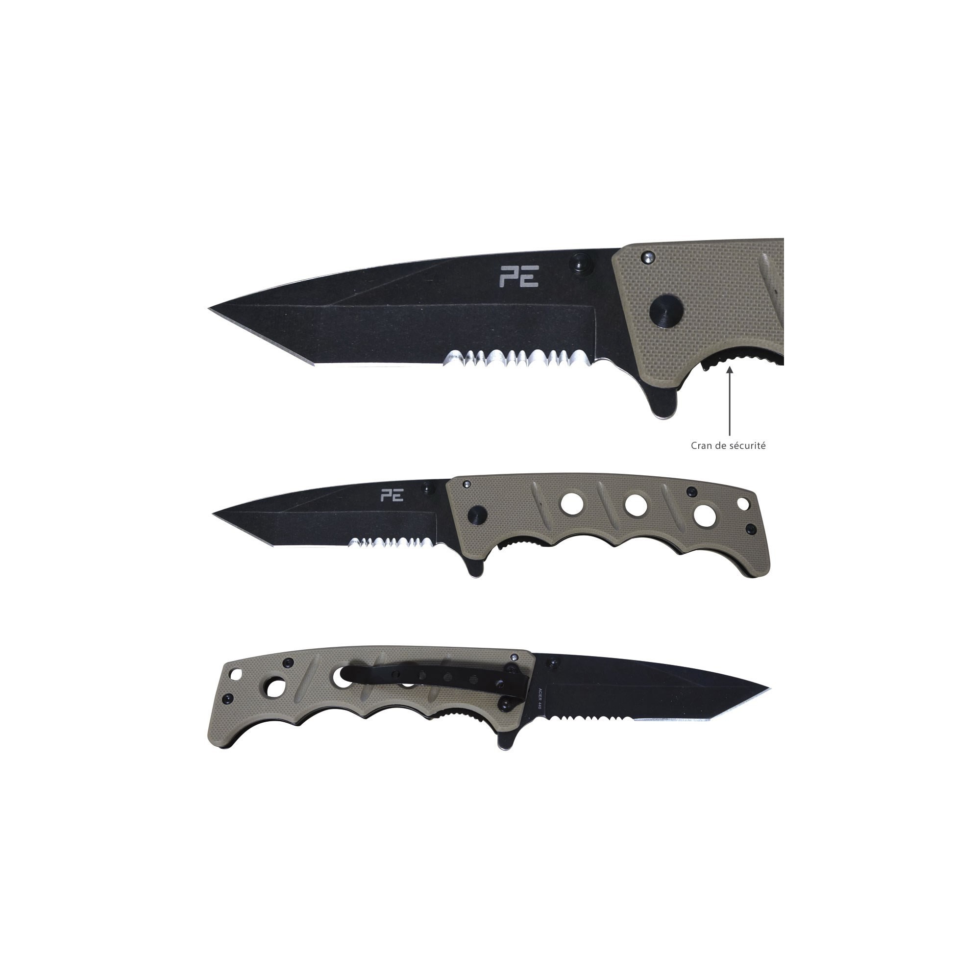 COUTEAU LAME PLIABLE  - 2