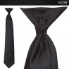 Cravate clip noire Cravate clip noire