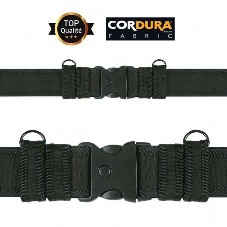 ceinturon confort sous ceinturon 80mm cordura police militaire airsoft