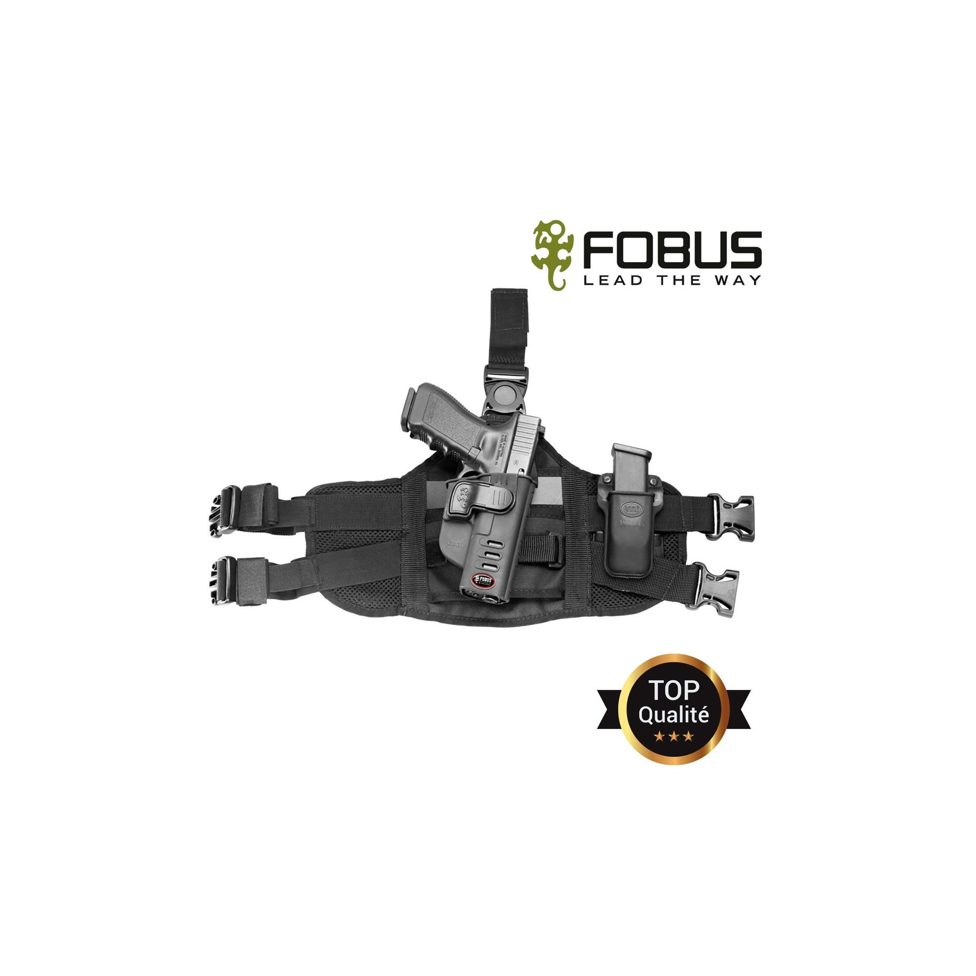 Sangle plateforme de cuisse tous etuis et porte chargeur universel  - 1