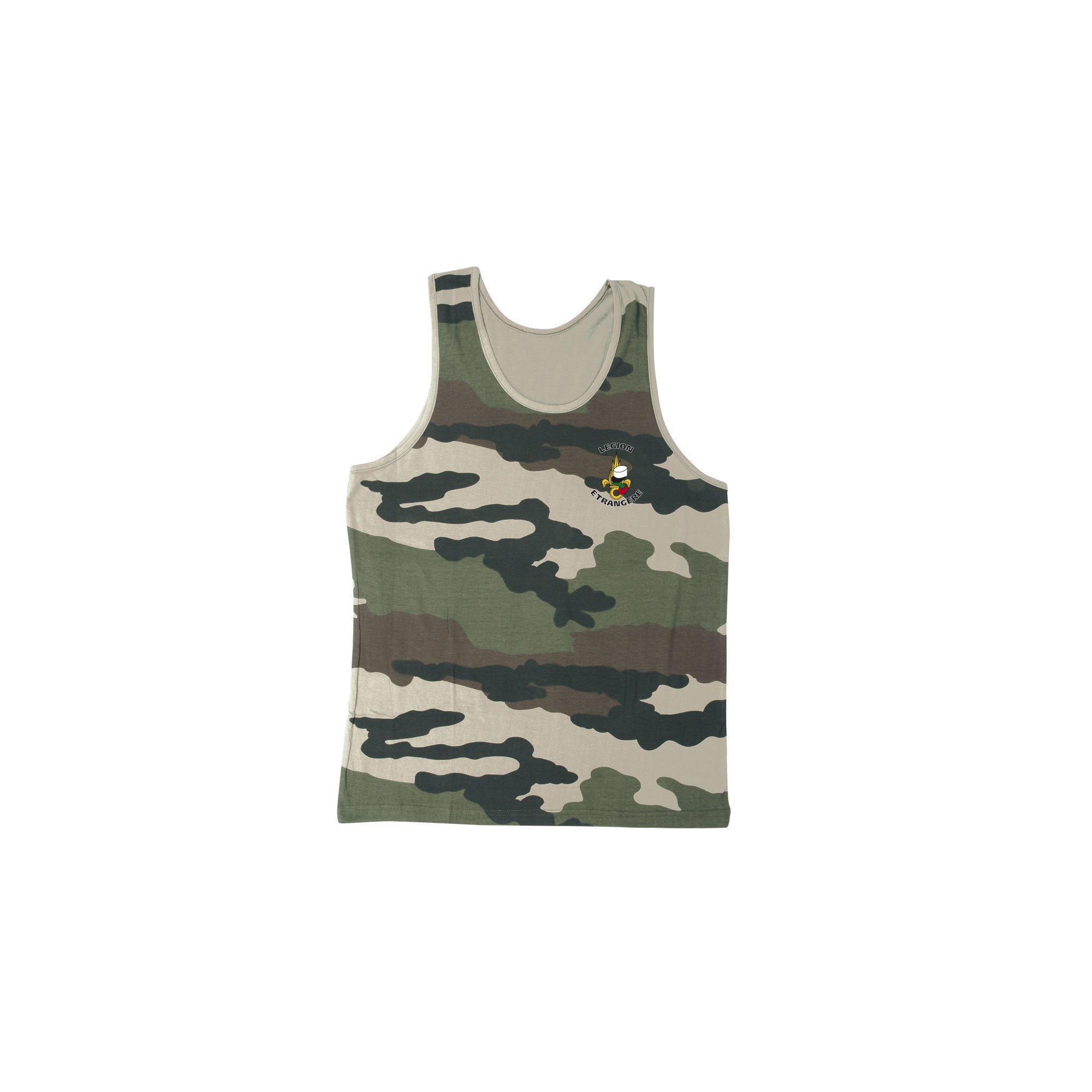 DEBARDEUR CAMOUFLAGE SERIGRAPHIE LEGION  - 1 DEBARDEUR CAMOUFLAGE SERIGRAPHIE LEGION  - 1