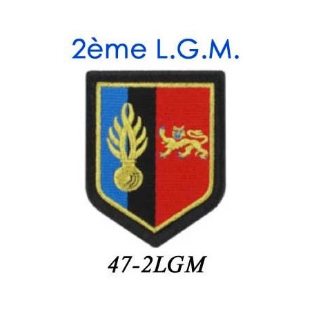 ECUSSON LEGION GENDARMERIE MOBILE BRODE  - 2