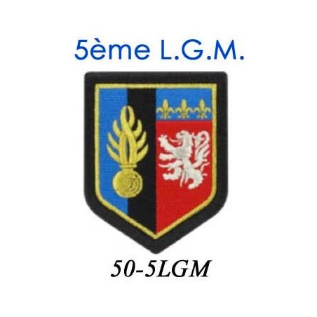 ECUSSON LEGION GENDARMERIE MOBILE BRODE  - 4