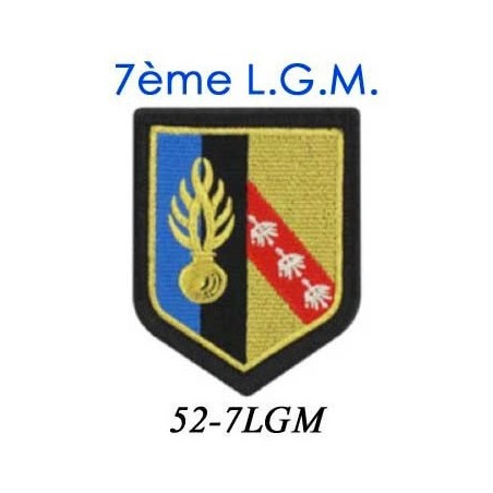 ECUSSON LEGION GENDARMERIE MOBILE BRODE  - 6