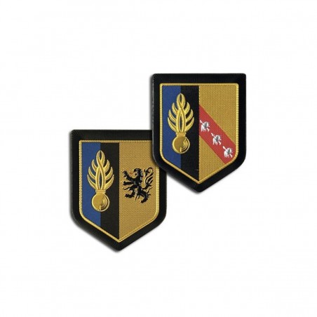 ECUSSON LEGION GENDARMERIE MOBILE PLASTIFIE  - 1