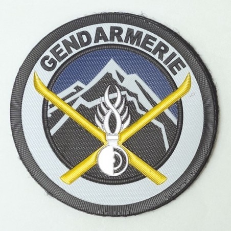 ECUSSON GENDARMERIE SPECIALITE PLASTIFIE  - 3