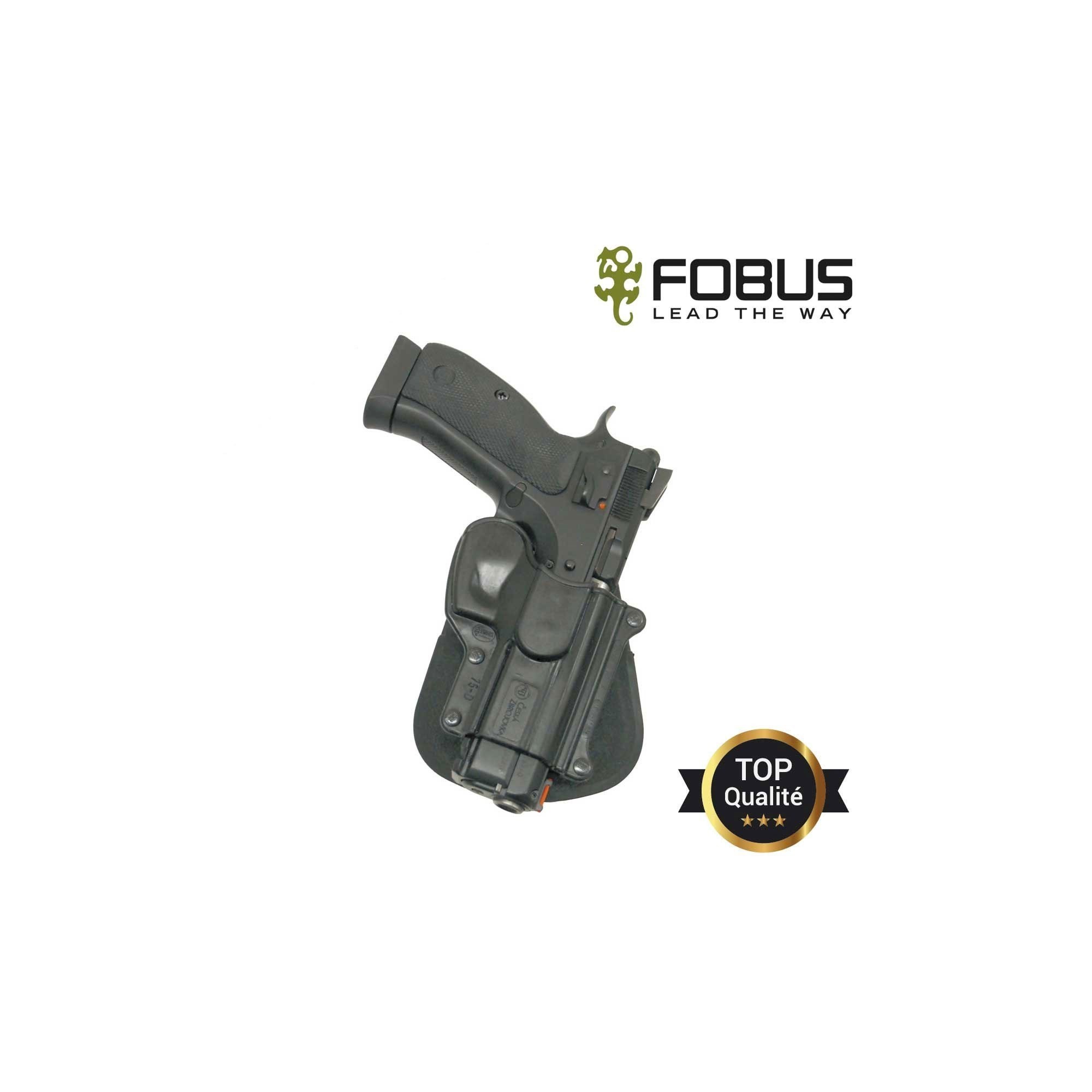 Holster Fobus pour CZ 75D, CZ 75B, CZ SP 01, 75D Compact avec rails  - 1 Holster Fobus pour CZ 75D, CZ 75B, CZ SP 01, 75D Compact avec rails  - 1