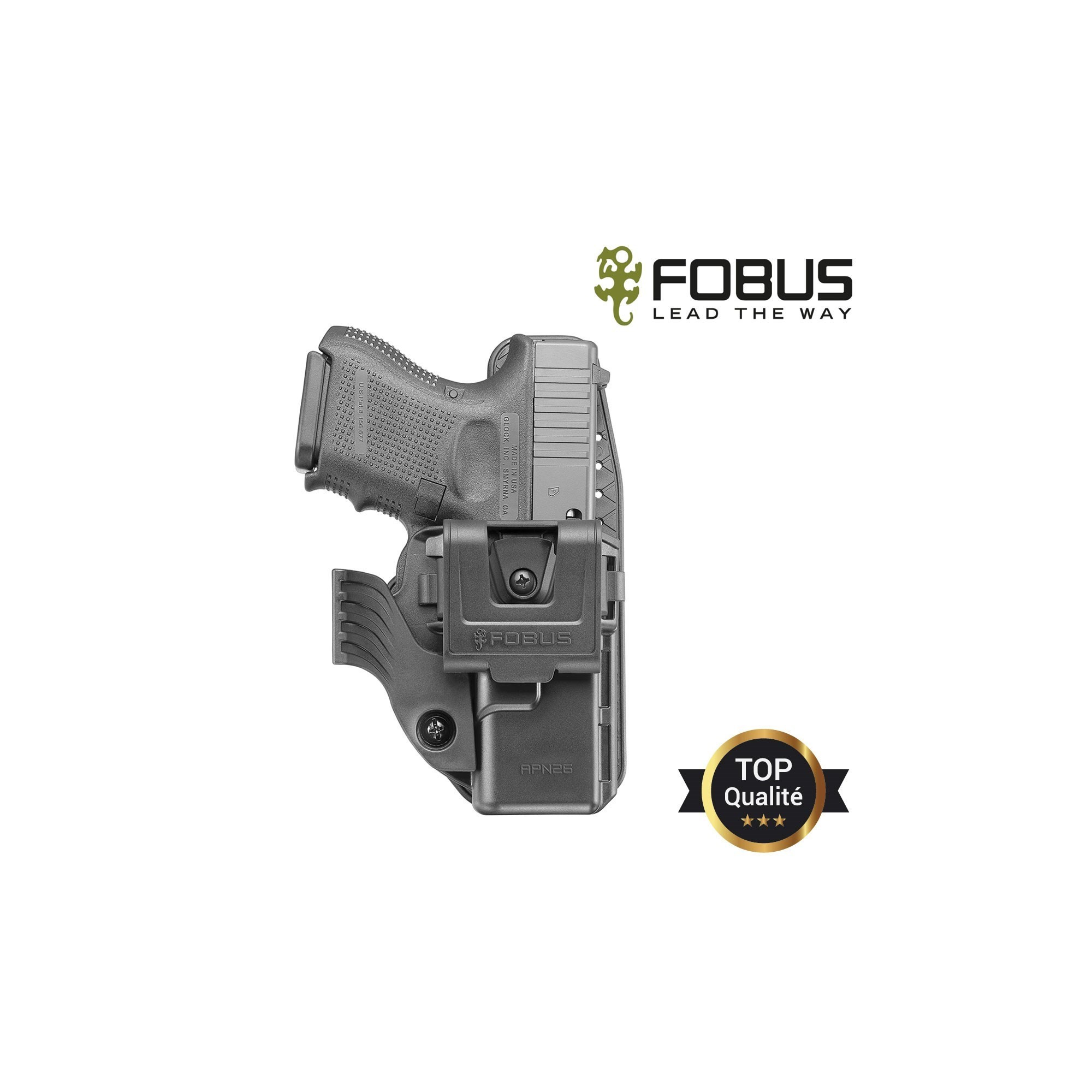 Holster port discret ambidextre pour Glock 26 et 27