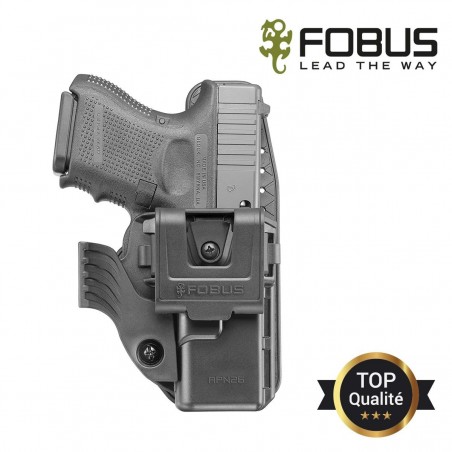 Holster port discret ambidextre pour Glock 26 et 27  - 1