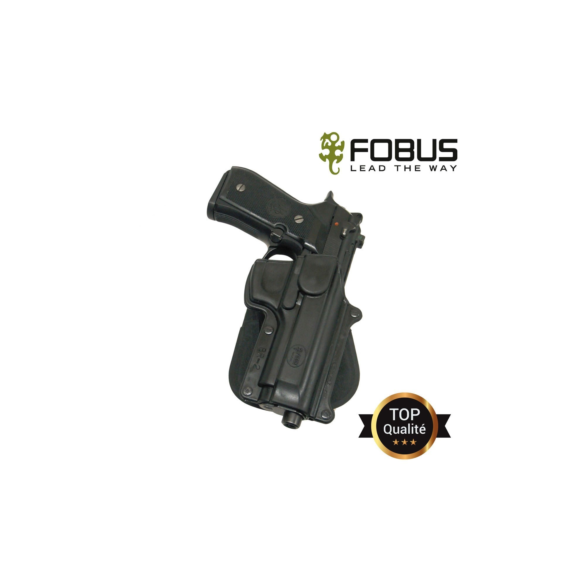 Holster rigide polymere Beretta 92F/96 Pamas retention passive  - 1 Holster rigide polymere Beretta 92F/96 Pamas retention passive  - 1
