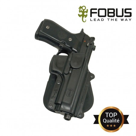 Holster rigide polymere Beretta 92F/96 Pamas retention passive  - 1