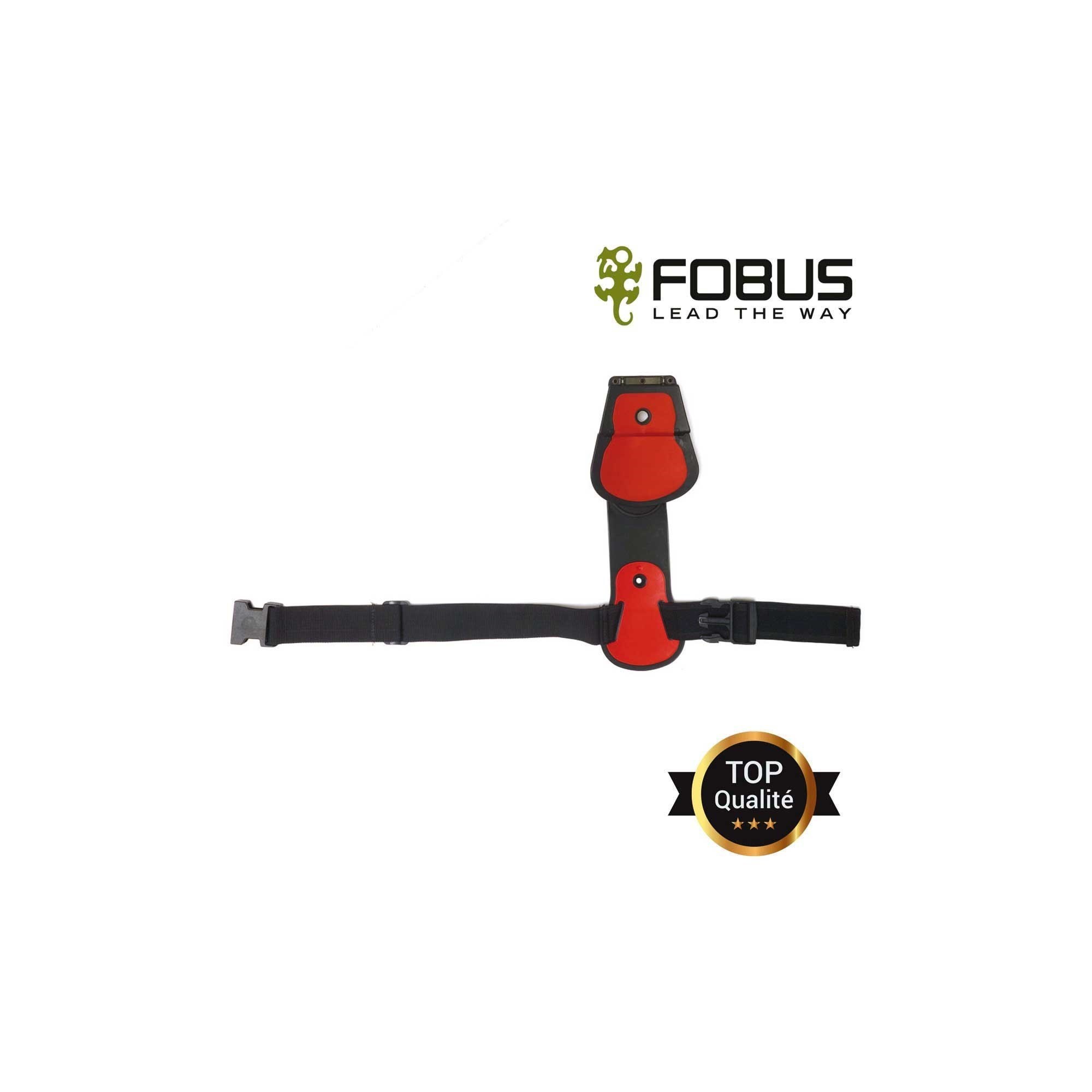 Plate forme de cuisse articulee polymere tous etuis / porte chargeurs  - 2