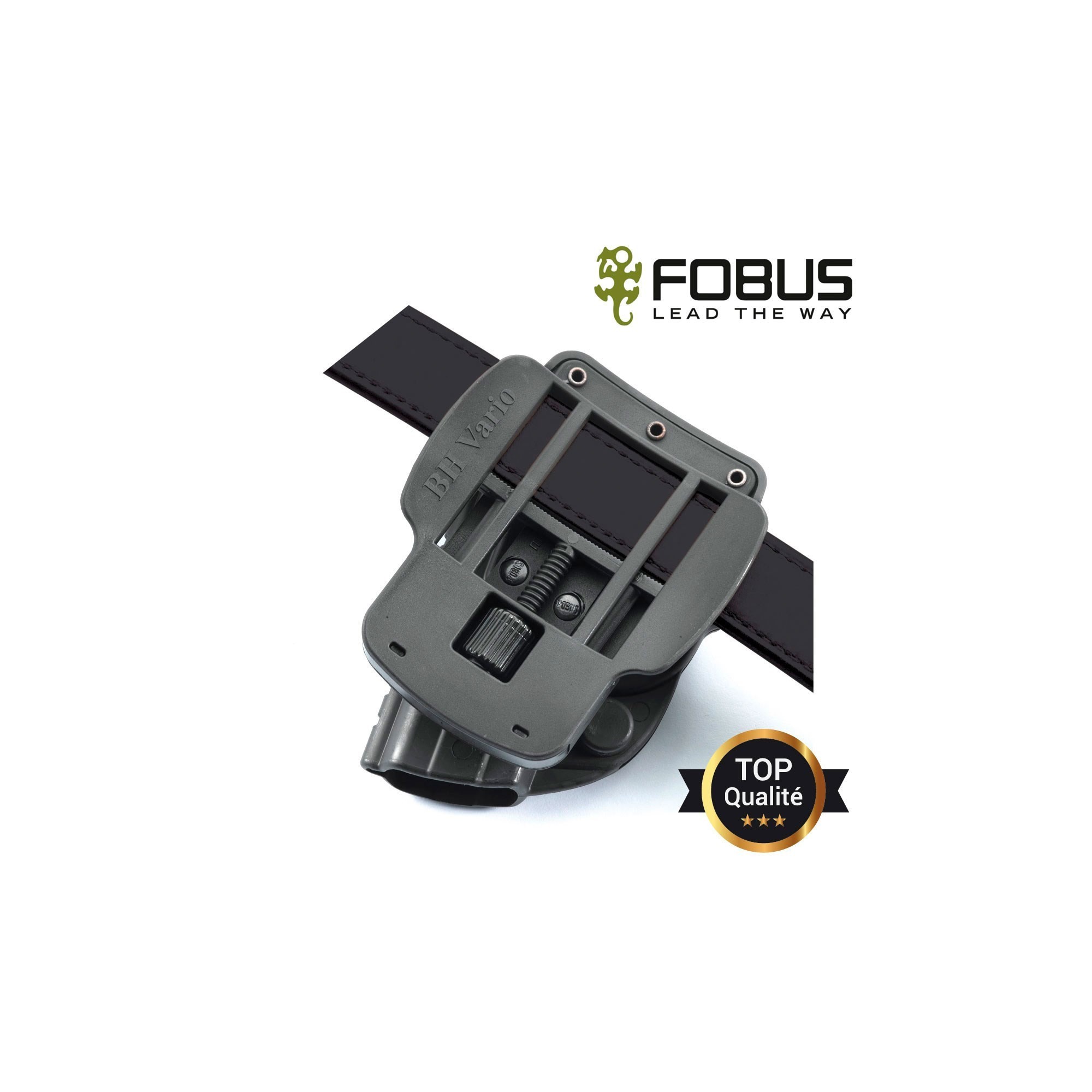 Attache ceinture rotative polymere reglage variable  - 1