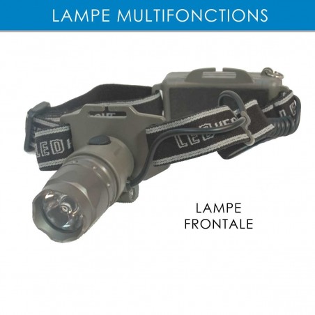 Torche frontale led rechargeable 3 fonctions