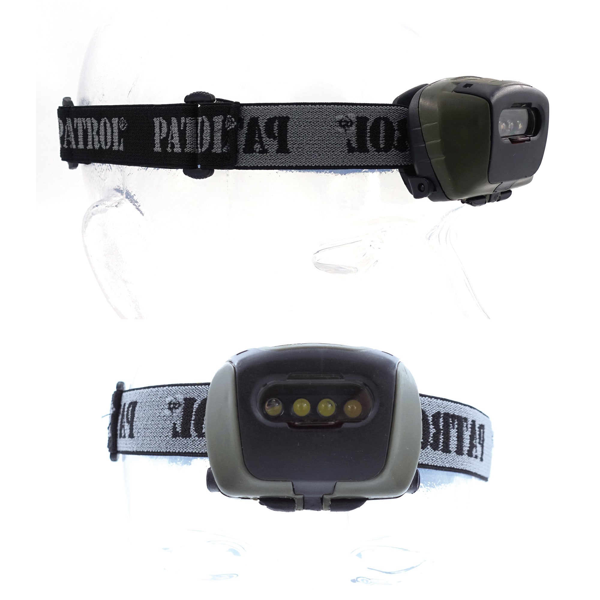 LAMPE FRONTALE TACTICAL 4 ULTRA LED  - 2 LAMPE FRONTALE TACTICAL 4 ULTRA LED  - 2