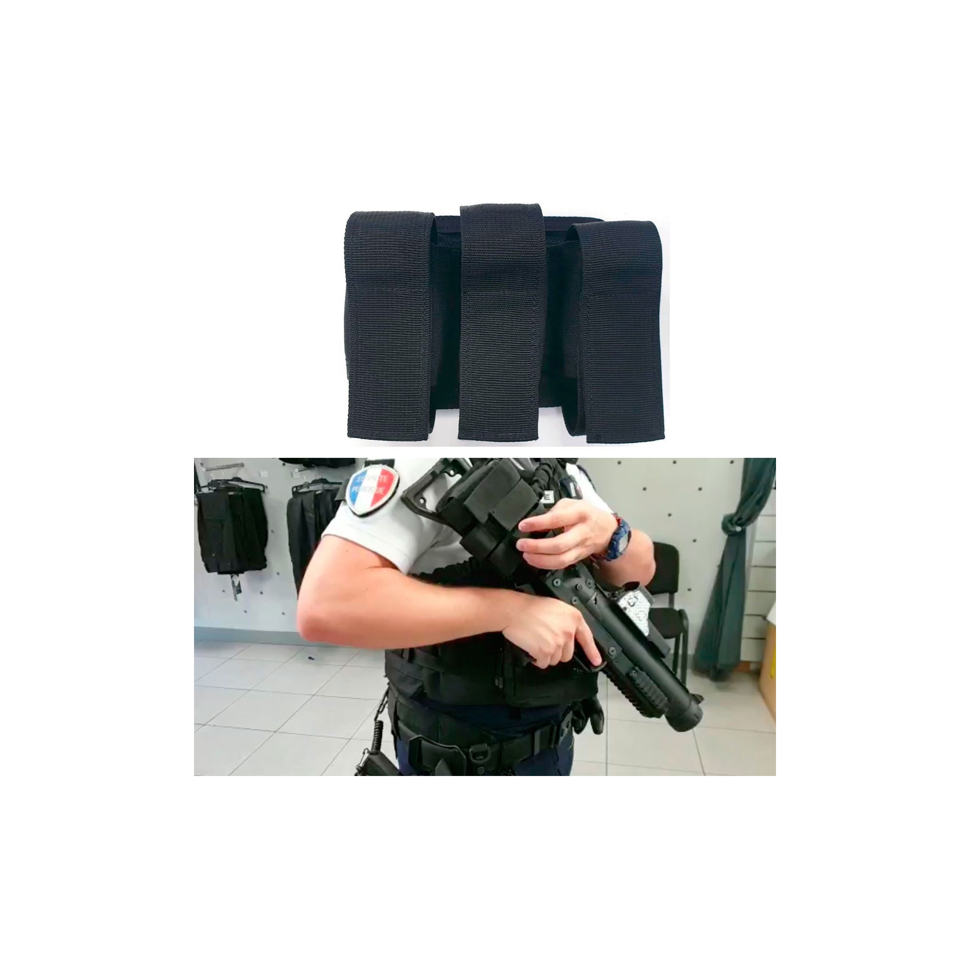 CHAUSSETTE PORTE MUNITION LBD40  - 1 CHAUSSETTE PORTE MUNITION LBD40  - 1