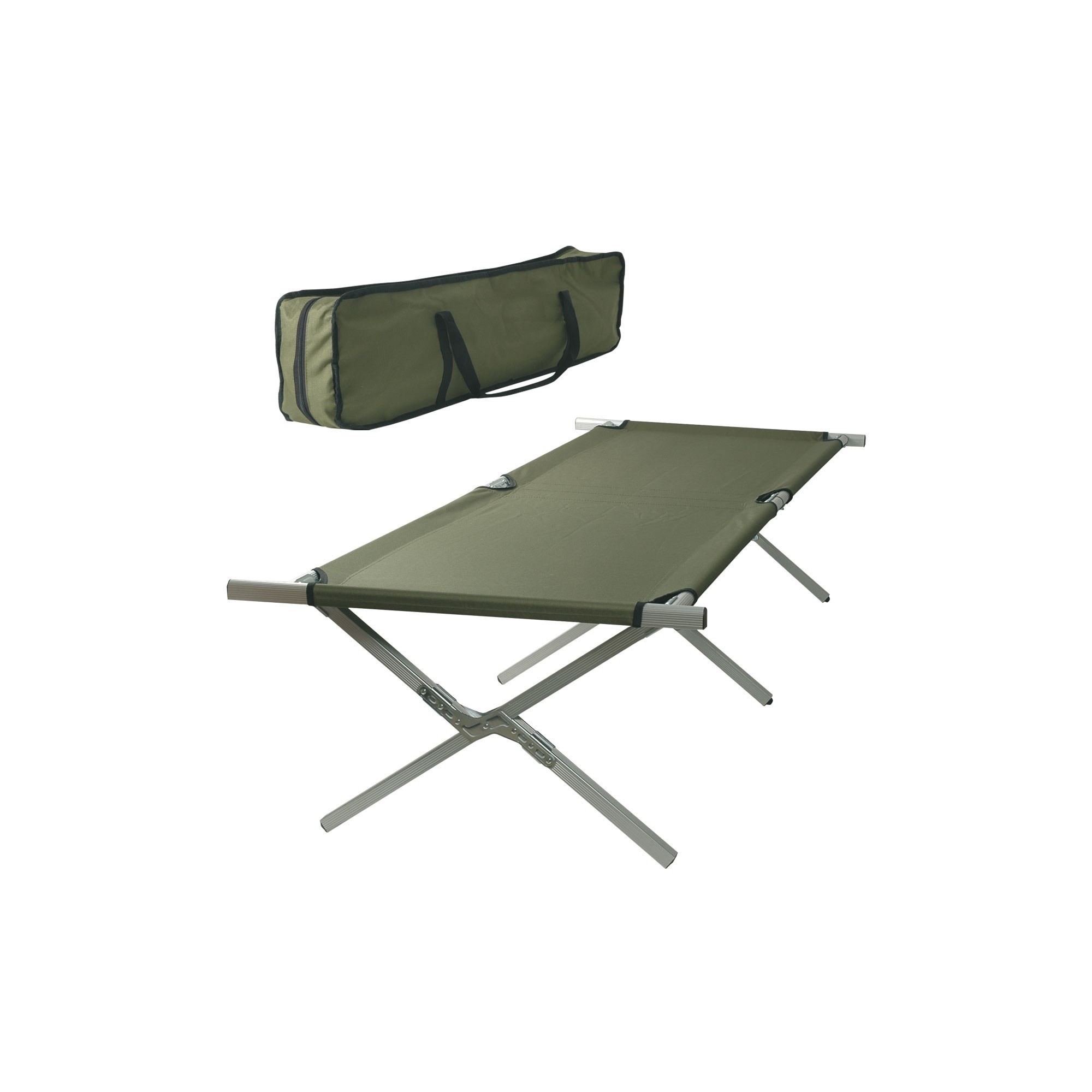 LIT DE CAMP TYPE US ALUMINIUM  - 1