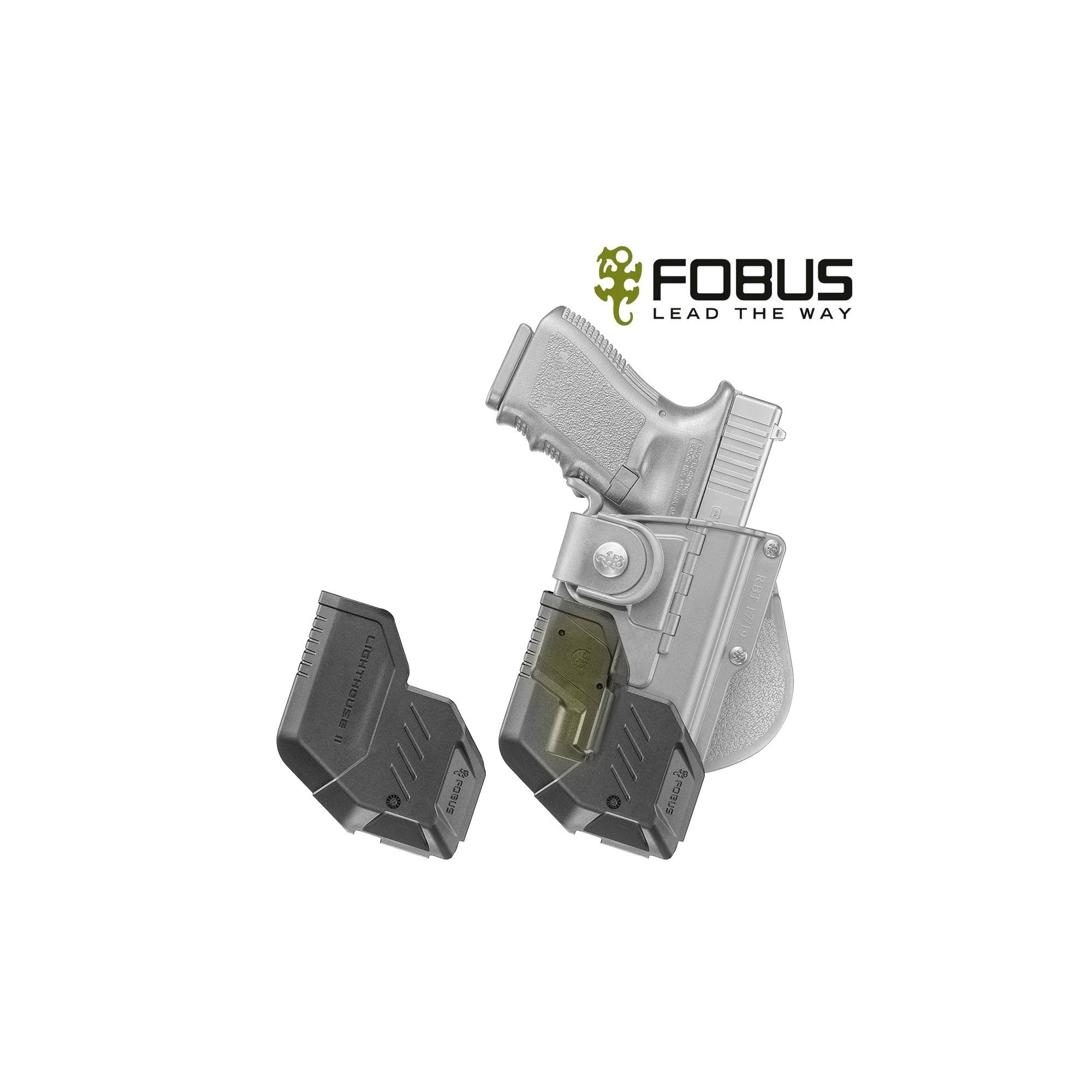 Bundle Holster rigide rotatif pr Glock 19/23/32 avec Lighthouses  - 5 Bundle Holster rigide rotatif pr Glock 19/23/32 avec Lighthouses  - 5