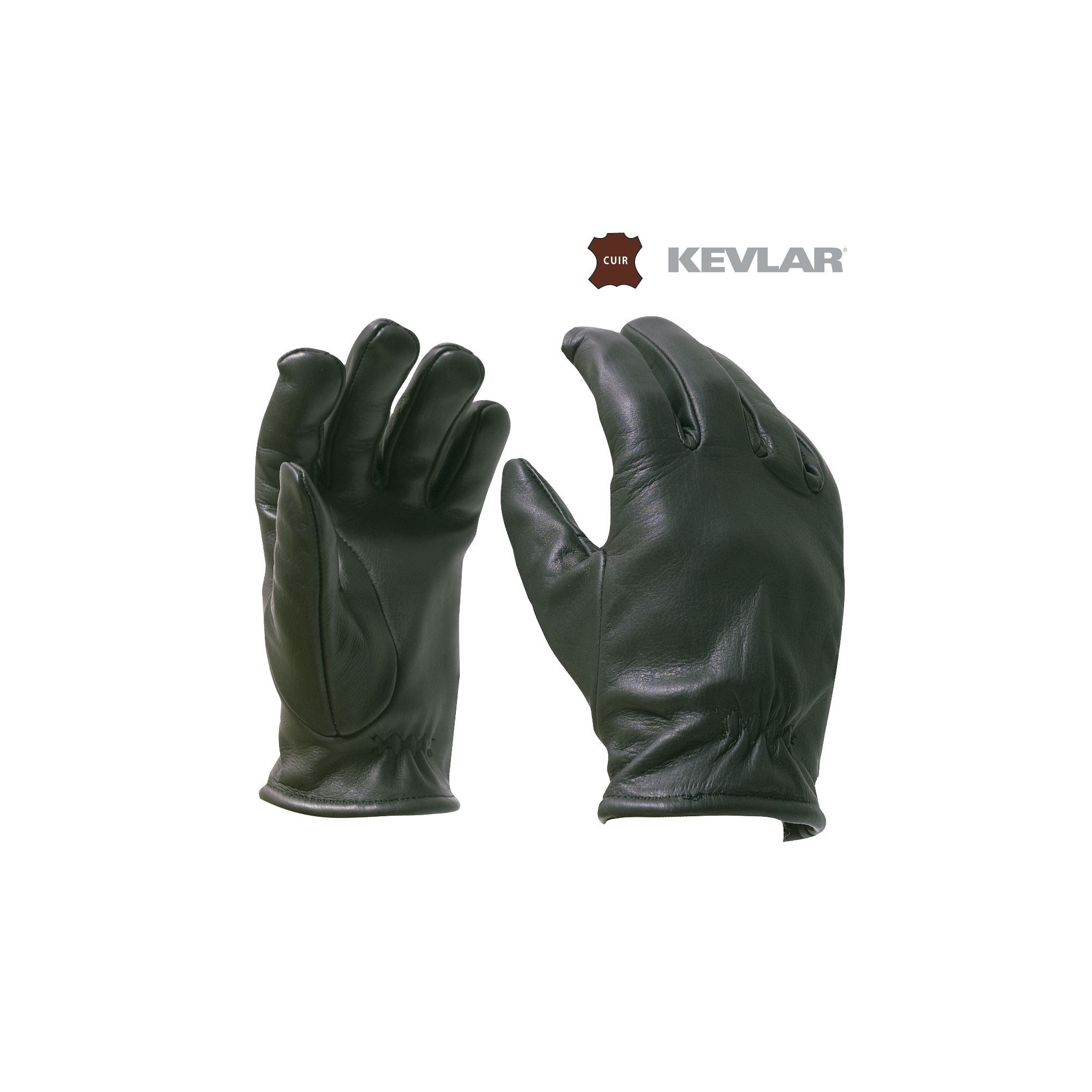 GANTS CUIR KEVLAR ANTI COUPURE  - 1 GANTS CUIR KEVLAR ANTI COUPURE  - 1