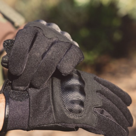 GANTS COQUES NOIRS  - 2