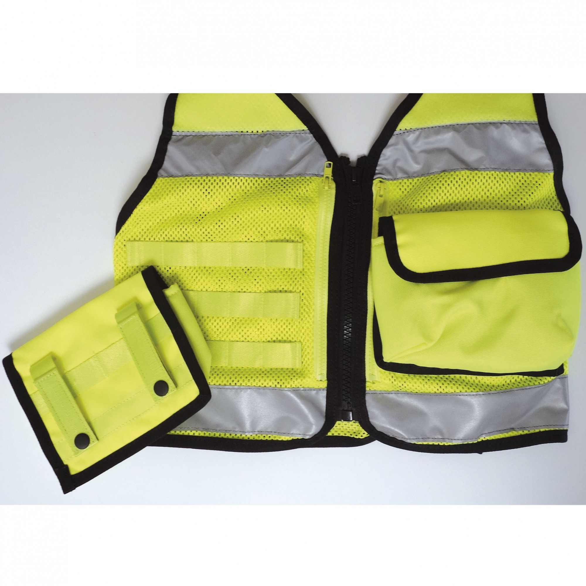 Gilet Tactique Sécurité jaune - SHOC