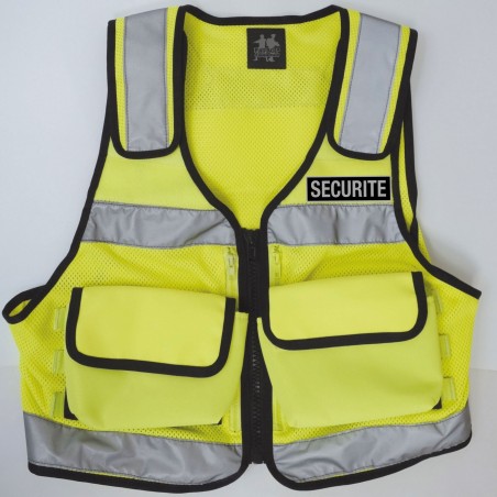 GILET INTERVENTION HAUTE VISIBILITE  - 17