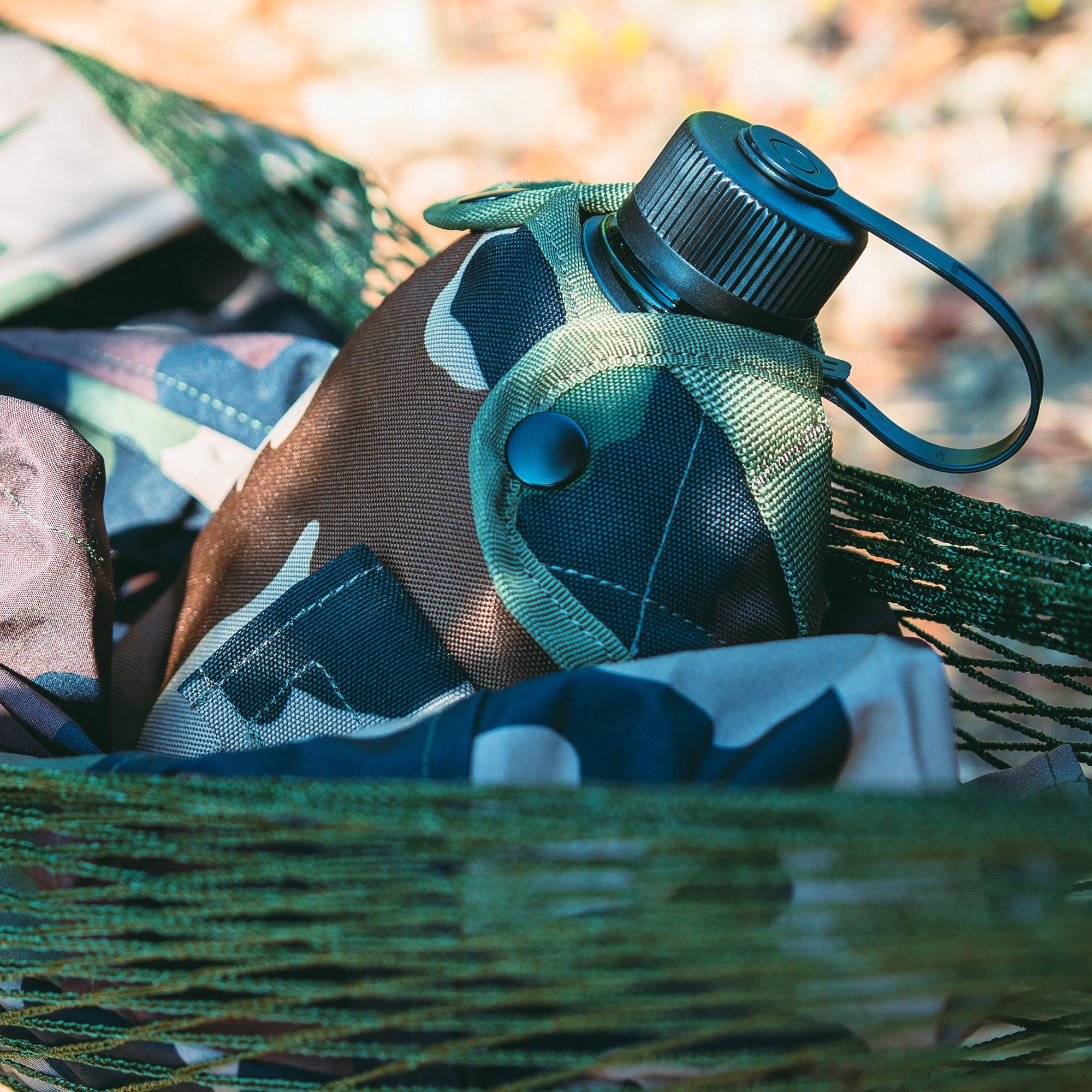 GOURDE ORIGINE USA AVEC HOUSSE CAM - 3 GOURDE ORIGINE USA AVEC HOUSSE CAM - 3