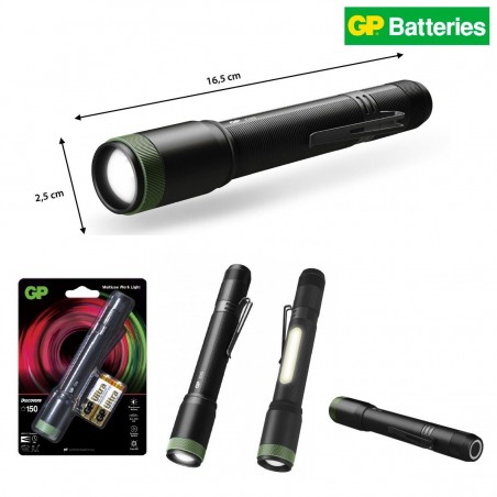 Lampe Torche à Stylo Led , Torches à Stylo IYP365 EDC Pour Infirmières,  Lampe De Poche Étanche IP68 à 3 Modes De 125 Lumens, A435 - Cdiscount  Bricolage