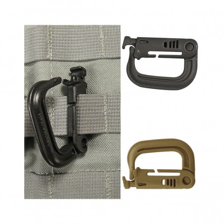 MOUSQUETON ATTACHES MOLLE 4 CM  - 1