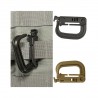 MOUSQUETON ATTACHES MOLLE 4 CM  - 1 MOUSQUETON ATTACHES MOLLE 4 CM  - 1