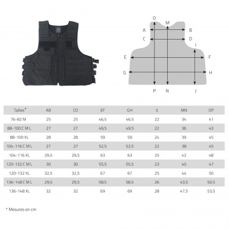 HOUSSE GILET PARE-BALLES OPERATIONNELLE  - 15