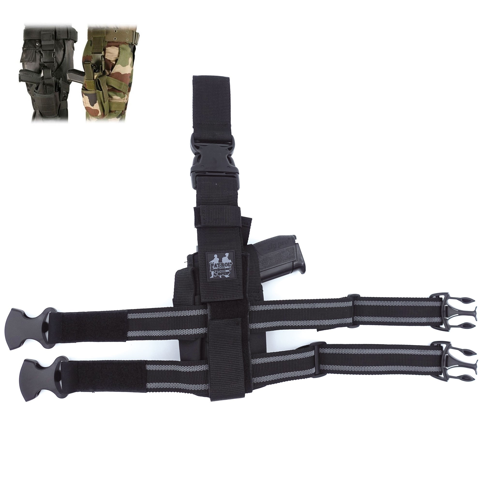 HOLSTER TACTICAL DE CUISSE  - 4 HOLSTER TACTICAL DE CUISSE  - 4