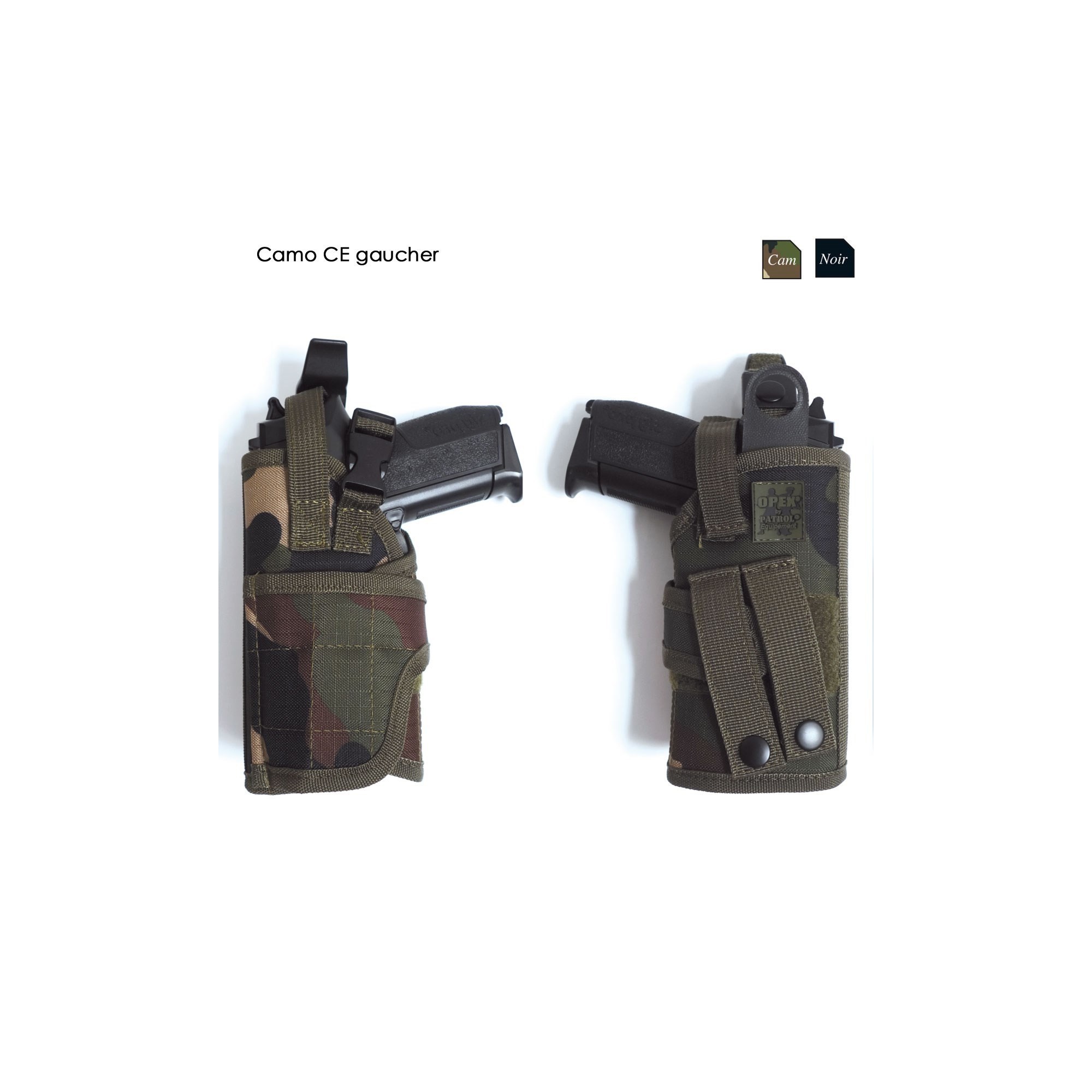 HOLSTER ATTACHES MOLLE  - 3 HOLSTER ATTACHES MOLLE  - 3