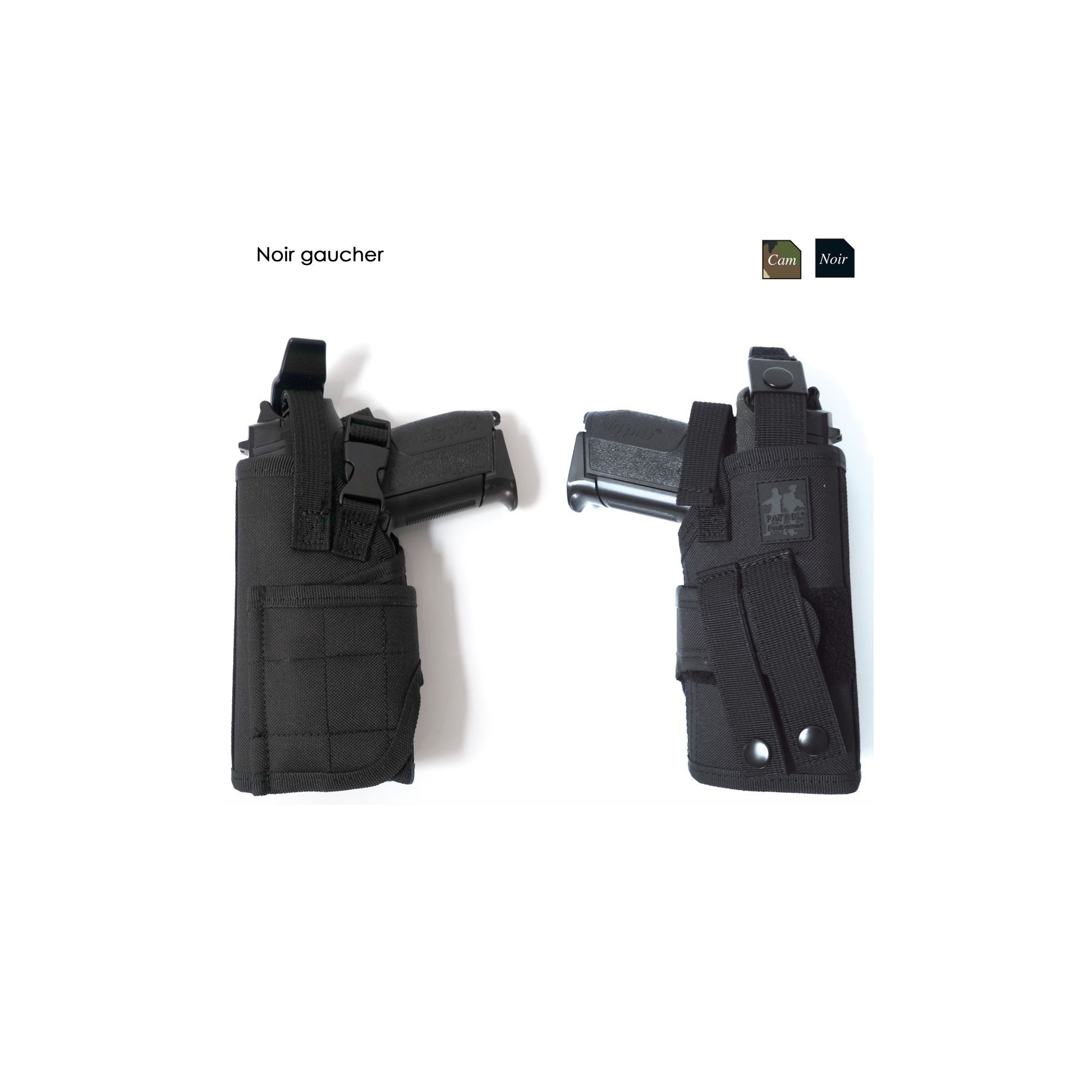 HOLSTER ATTACHES MOLLE  - 5 HOLSTER ATTACHES MOLLE  - 5